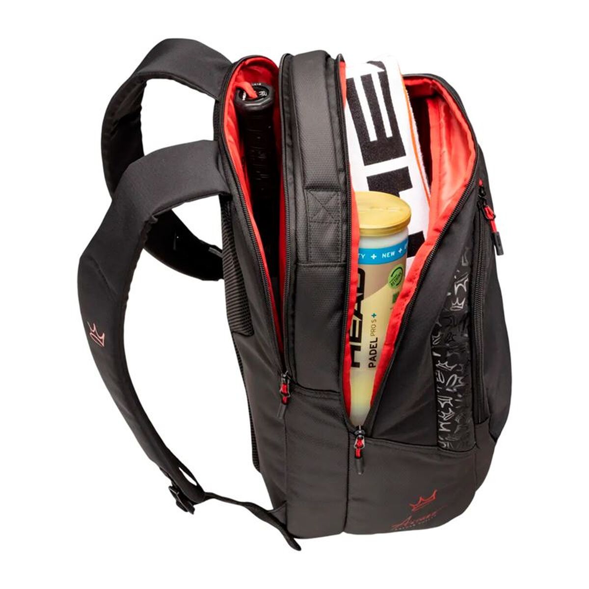 Padel backpack Head Coello Pro X Padel 30L Black