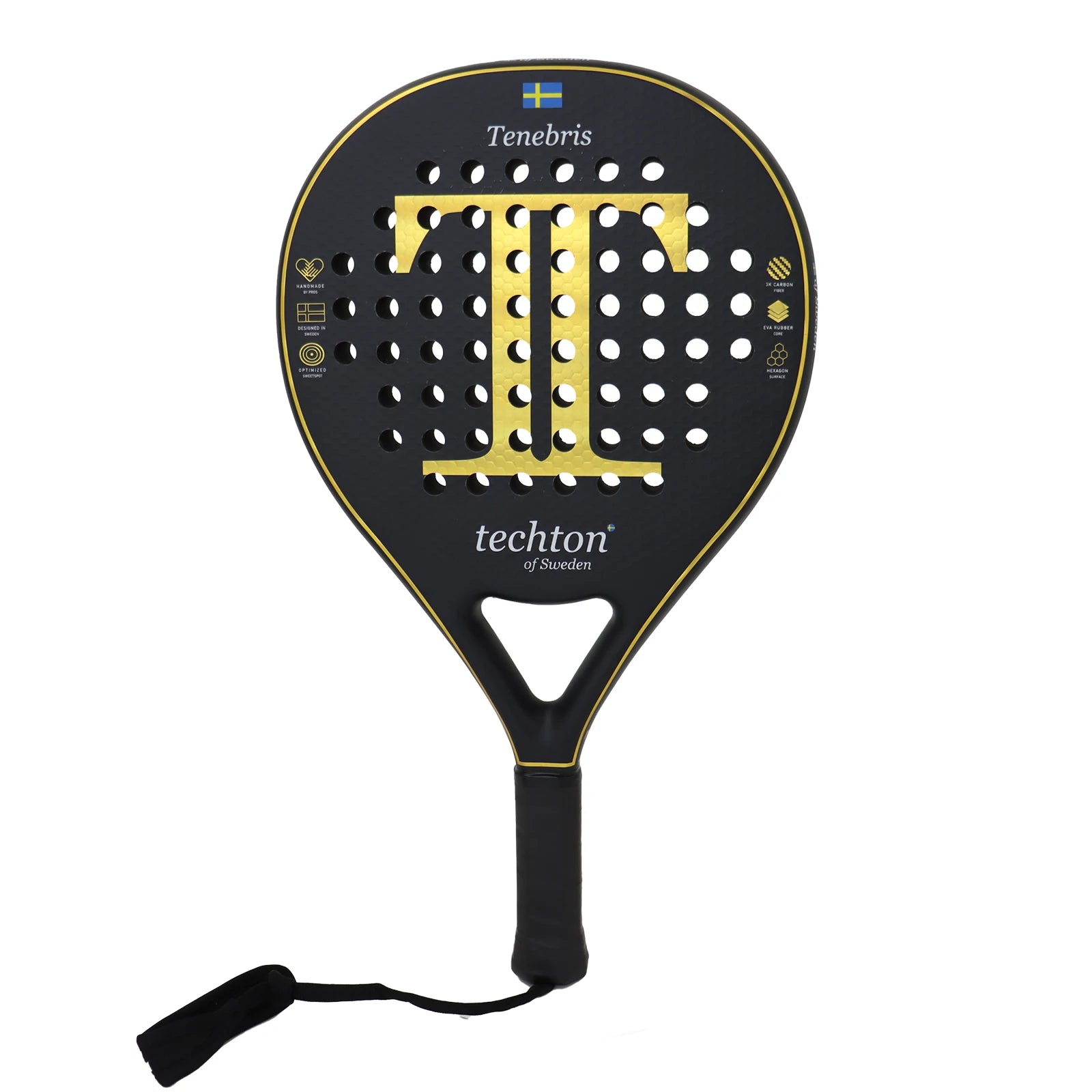Padel Racket Lightweight FC/3k Full Carbon Fibre Rough Surface Racchetta Padel EVA Memory Flex Foam Core High Quality Racket