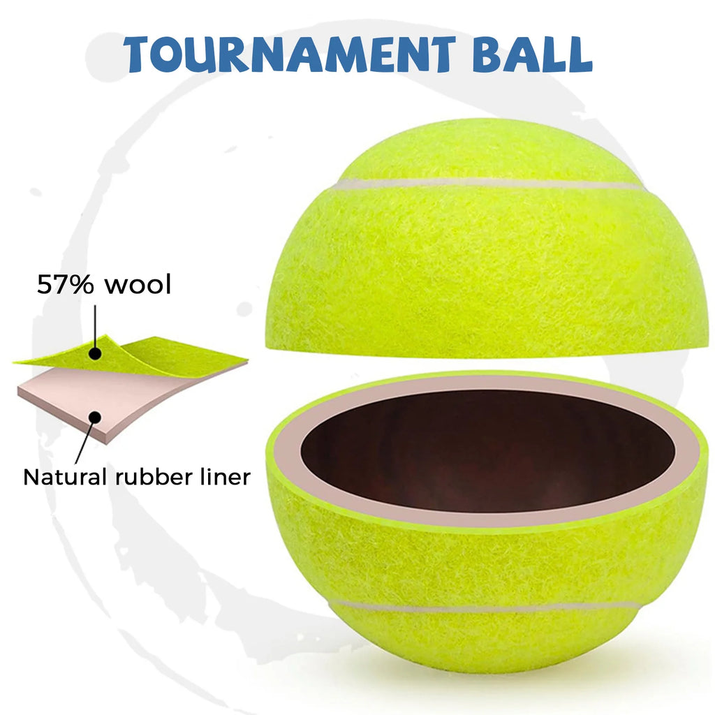 3pcs Padel Balls High Bounce
