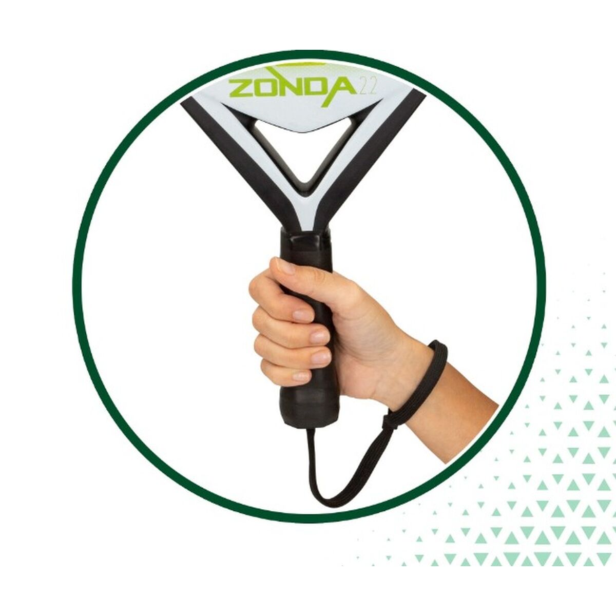 AKTIVE 54094 Zonda 2.2 Fiberglass Padel Racket