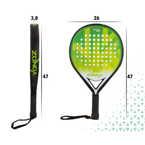 AKTIVE 54094 Zonda 2.2 Fiberglass Padel Racket