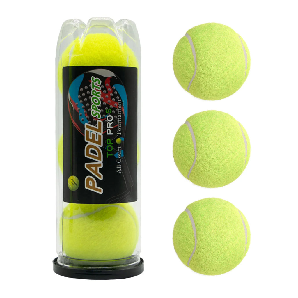 3pcs Padel Balls High Bounce