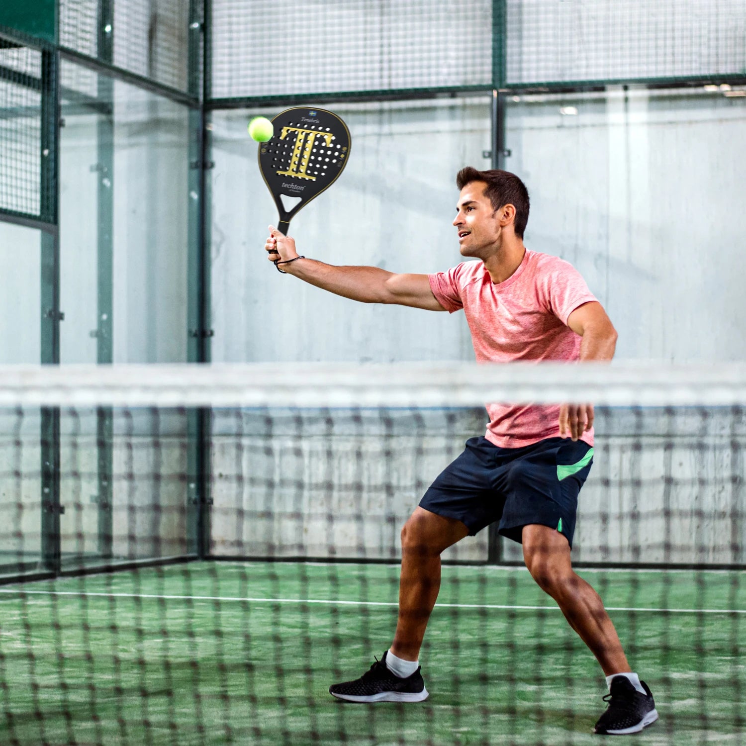 Padel Racket Lightweight FC/3k Full Carbon Fibre Rough Surface Racchetta Padel EVA Memory Flex Foam Core High Quality Racket